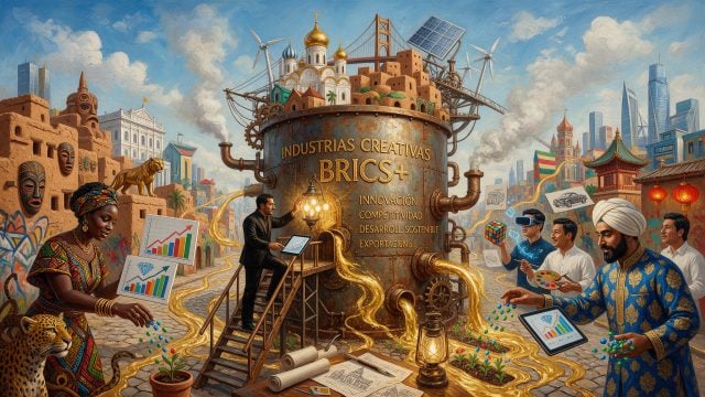Economía creativa  BRICS+: ¿dónde se están formando nuevos polos de crecimiento?