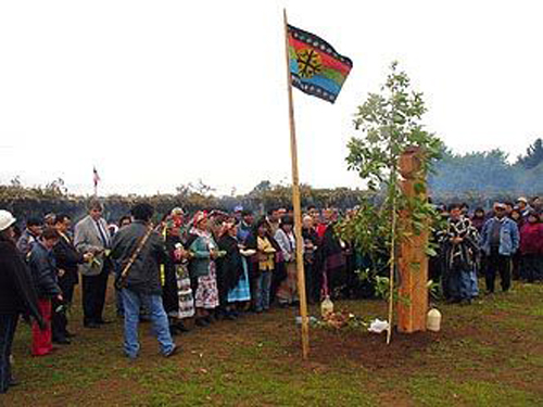 Comunidad mapuche recibe terreno para Centro Ceremonial
