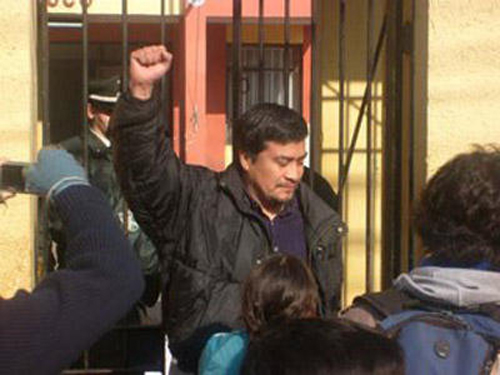 40 días en huelga de hambre cumplen presos políticos mapuche